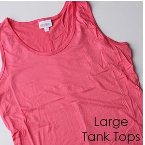 Lularoe Large Coral Pink Tank Top